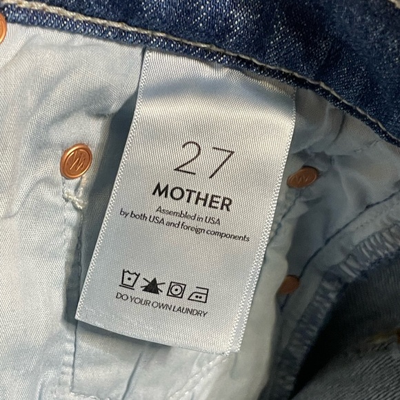 MOTHER High Waisted Rider Ankle Step Fray in Loafers and Lassos - Picture 10 of 10